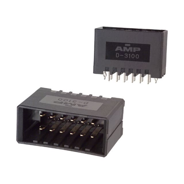 178326-3 TE Connectivity AMP Connectors  Headers Male Pins